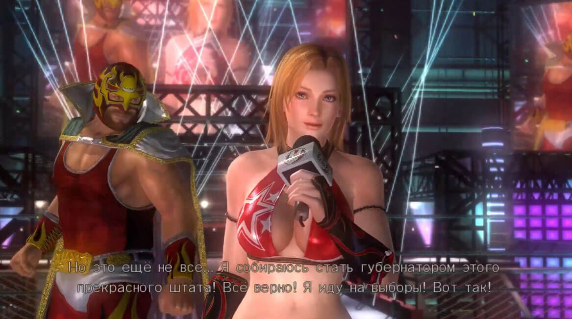 Dead or Alive 5 Last Round - геймплей игры Windows